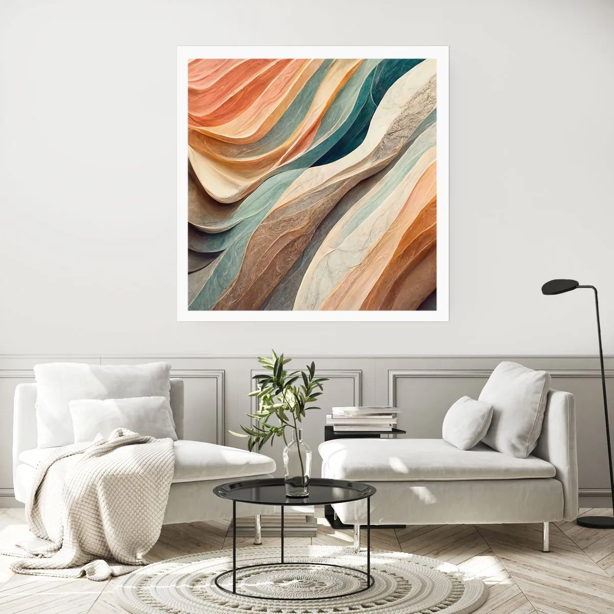 Poster - Moment vor der Veränderung - 60x60 cm