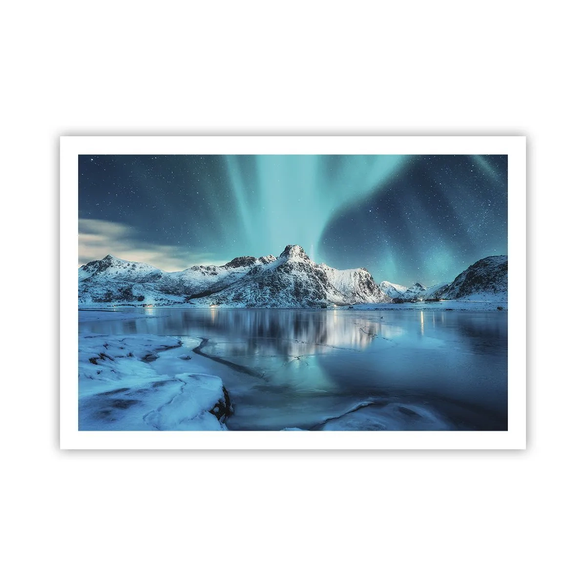 Poster - Lichtnacht - 91x61 cm