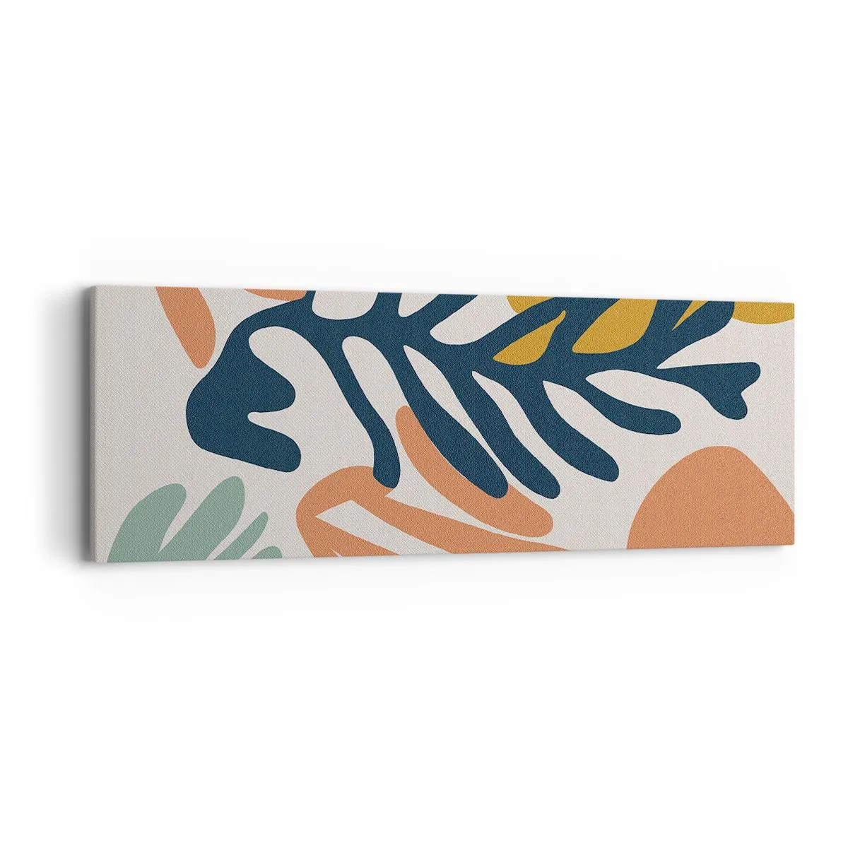 Bild auf Leinwand - Leinwandbild - Korallenmeere - 90x30 cm