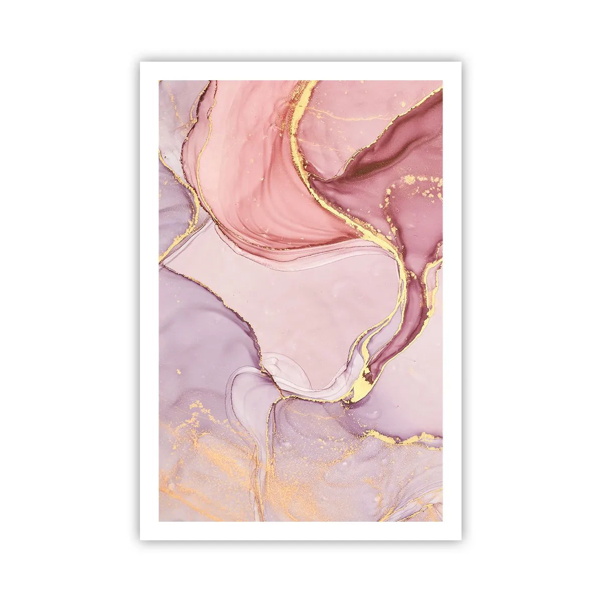 Poster - Eine Liebkosung der Farben - 61x91 cm