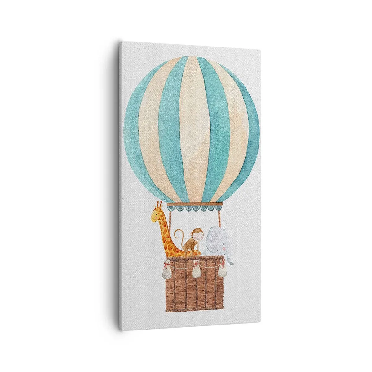 Bild auf Leinwand - Leinwandbild - Fantastische Reise - 55x100 cm