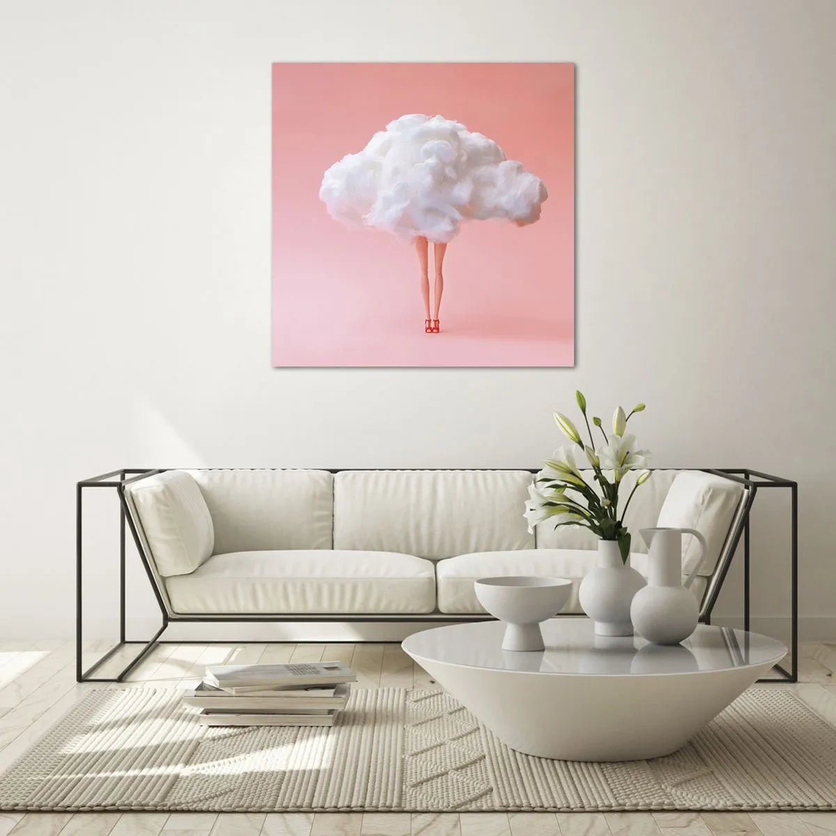 Glasbild - Bild auf glas - Süßes Versprechen - 40x40 cm