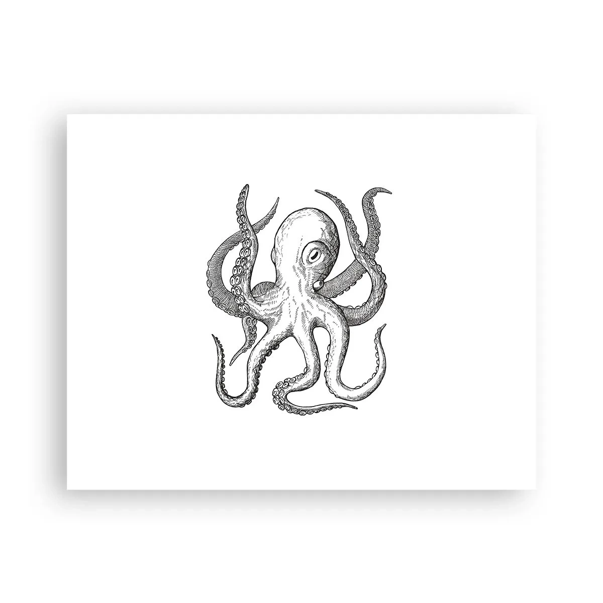 Poster - Mit den Wellen tanzen - 50x40 cm