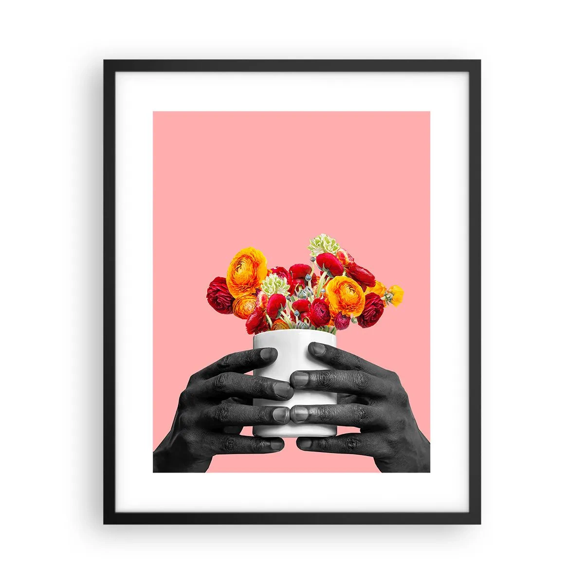 Poster in einem schwarzem Rahmen - Die Apotheose des Lebens - 40x50 cm