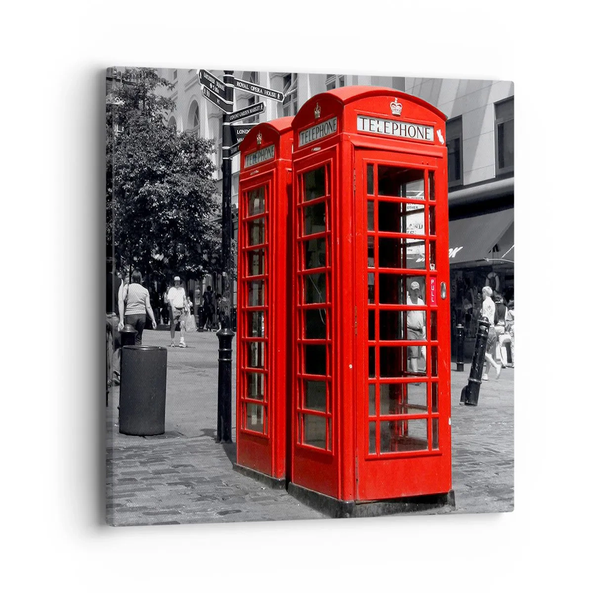 Bild auf Leinwand - Leinwandbild - , - 40x40 cm