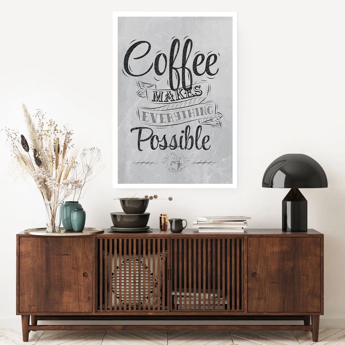 Poster - Wie kann man Kaffee nicht lieben? - 61x91 cm