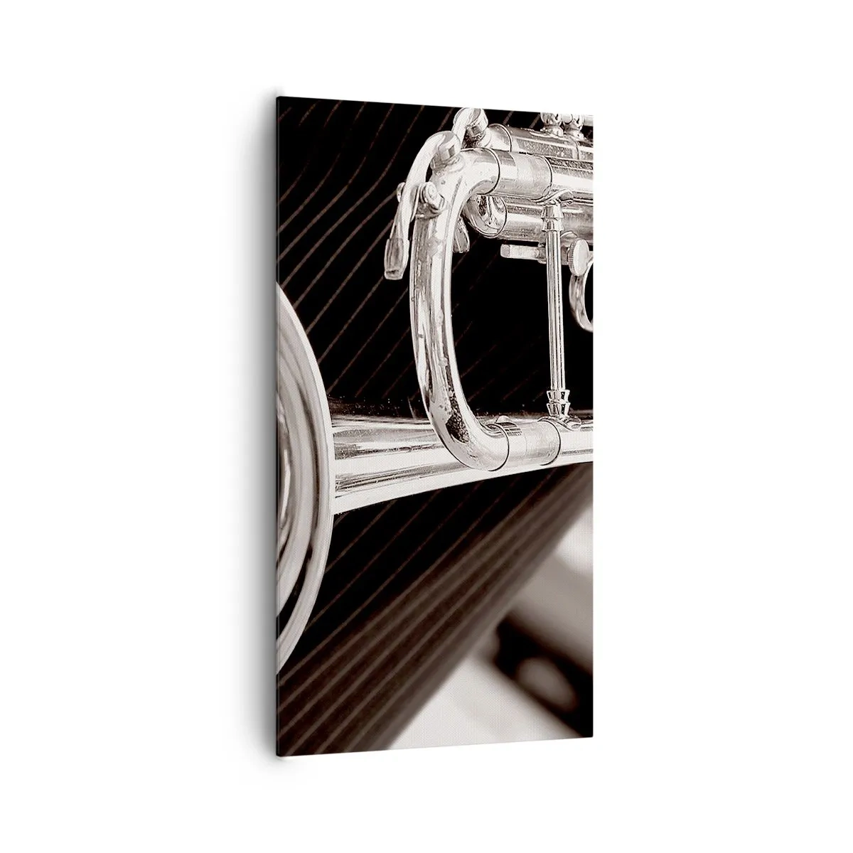 Bild auf Leinwand - Leinwandbild - Eine musikalische Reise in die 1930er Jahre - 65x120 cm