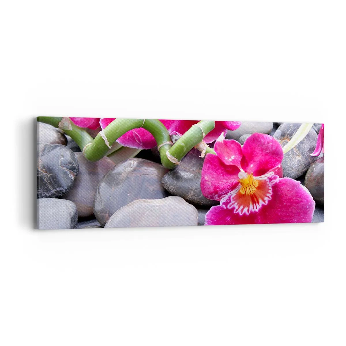 Bild auf Leinwand - Leinwandbild - Kühlen und erhitzen - 90x30 cm