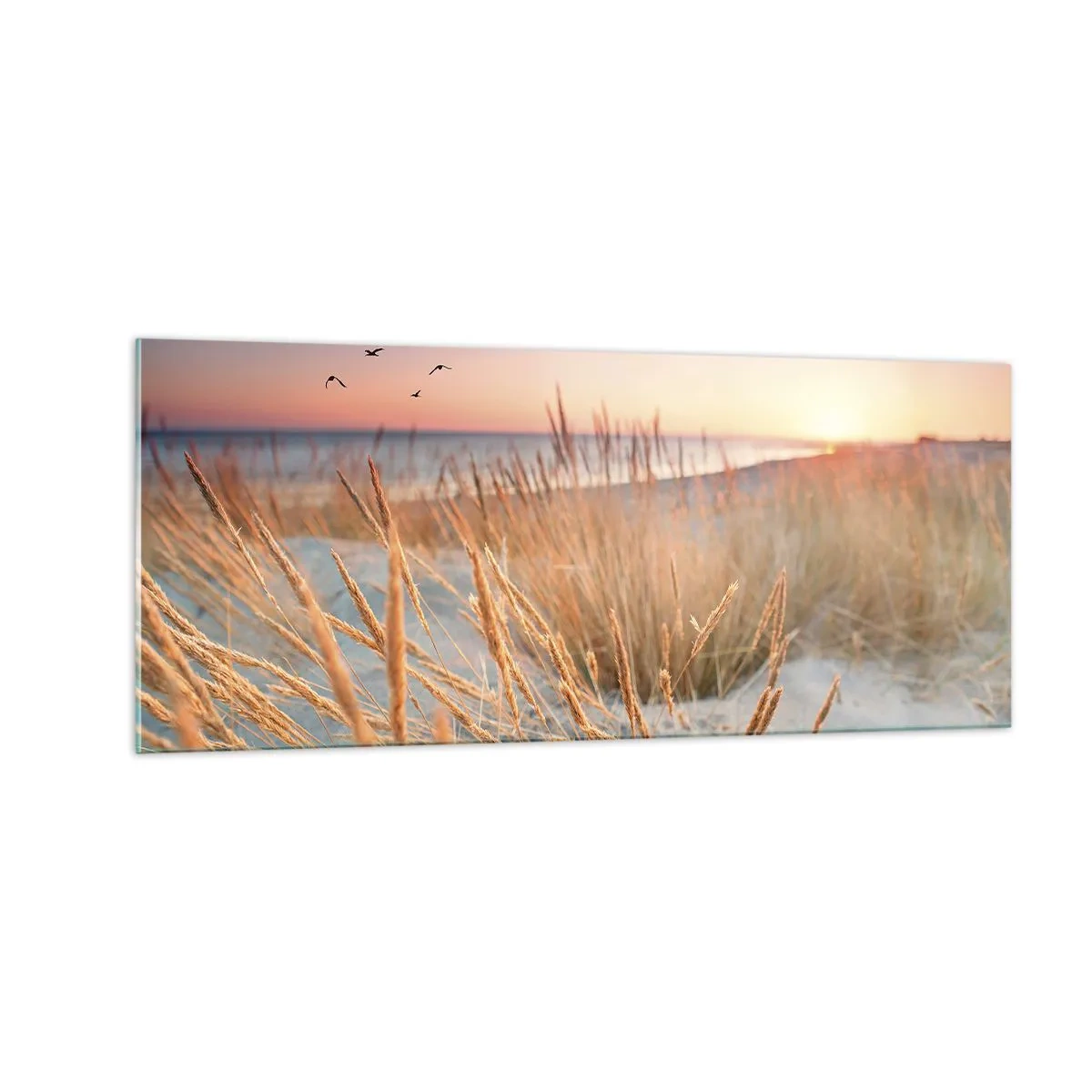 Glasbild - Bild auf glas - Das baltische Wiegenlied - 100x40 cm
