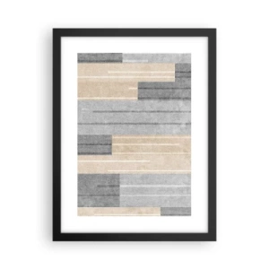 Poster in einem schwarzem Rahmen - Komposition: Vertikal halten - 30x40 cm