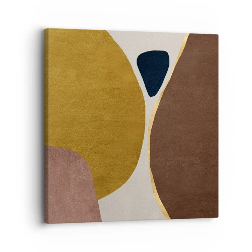 Bild auf Leinwand - Leinwandbild - Abstraktion – ein Ort im Raum - 30x30 cm