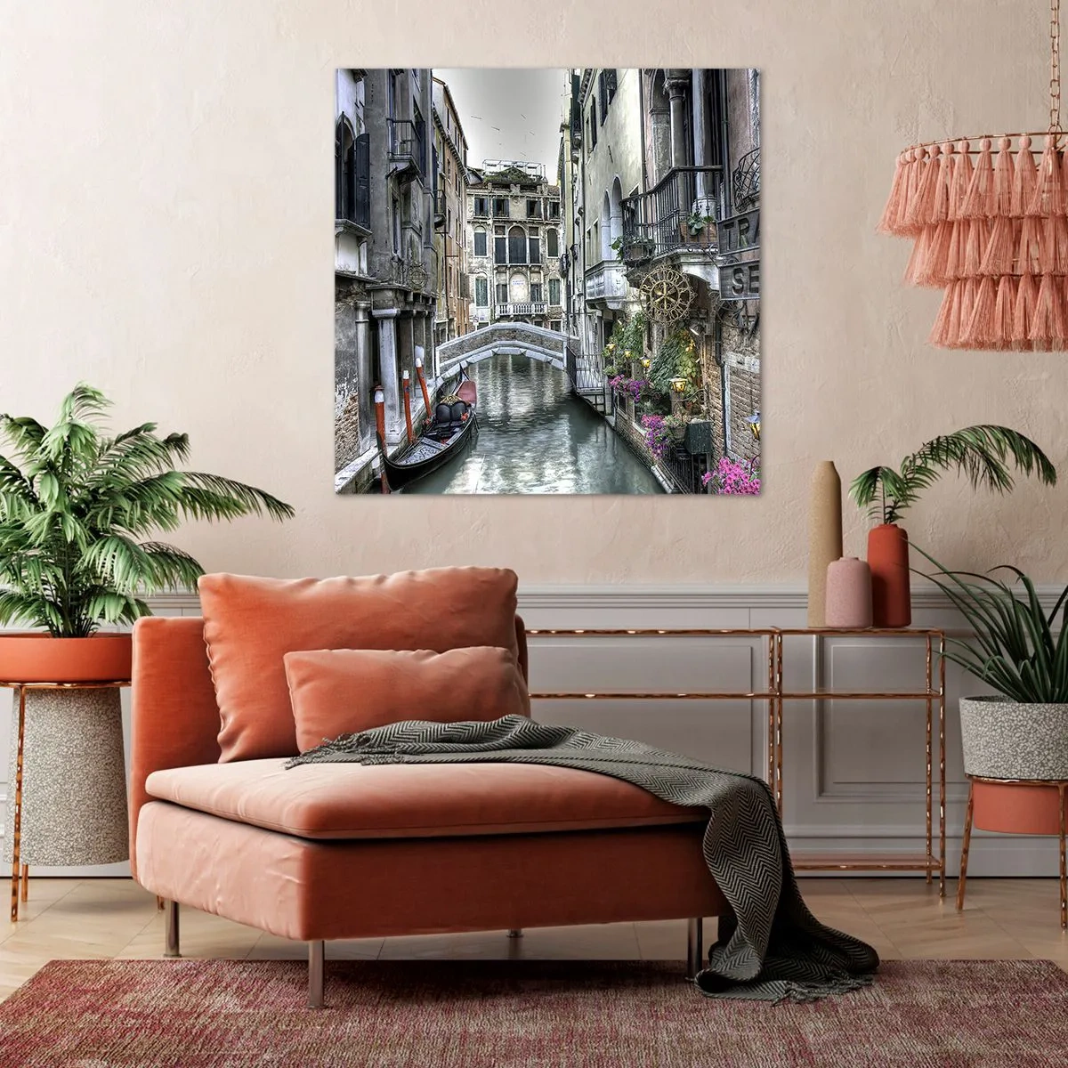 Bild auf Leinwand - Leinwandbild - Seit Jahrhunderten in stiller Besinnung - 60x60 cm