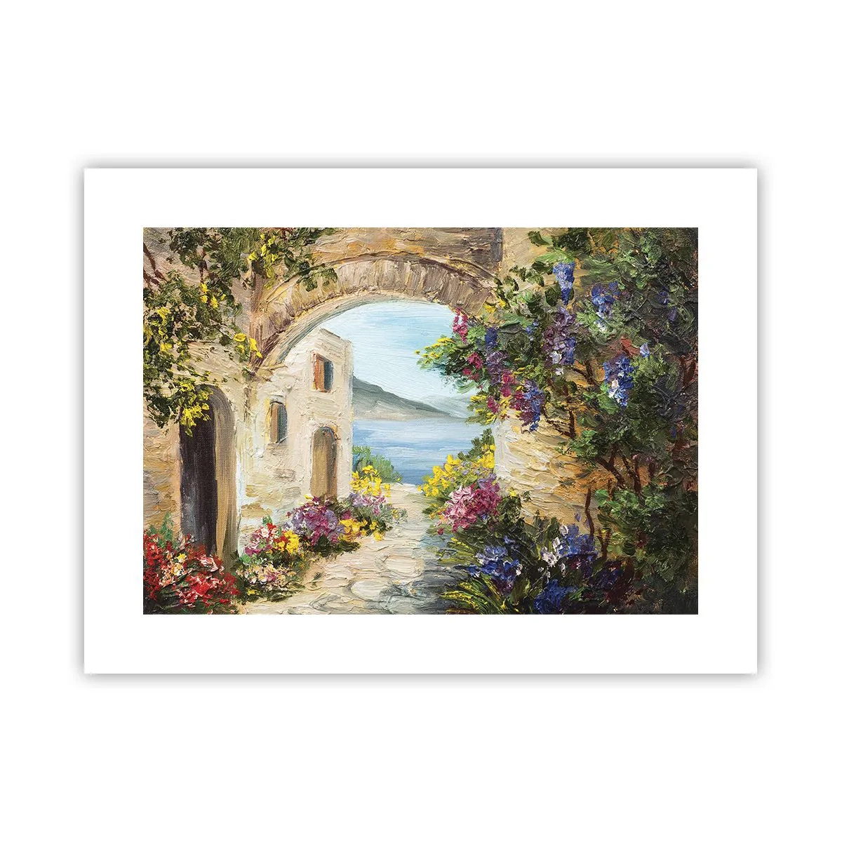 Poster - Charme einer Küstenprovinz - 40x30 cm