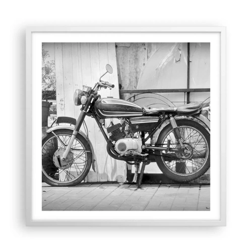 Poster in einem weißen Rahmen - Klassik über alles - 60x60 cm