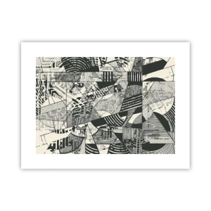 Poster - Die Dynamik der Gegenwart - 40x30 cm