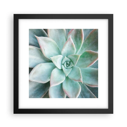 Poster in einem schwarzem Rahmen - Das Herz der Wüste - 30x30 cm