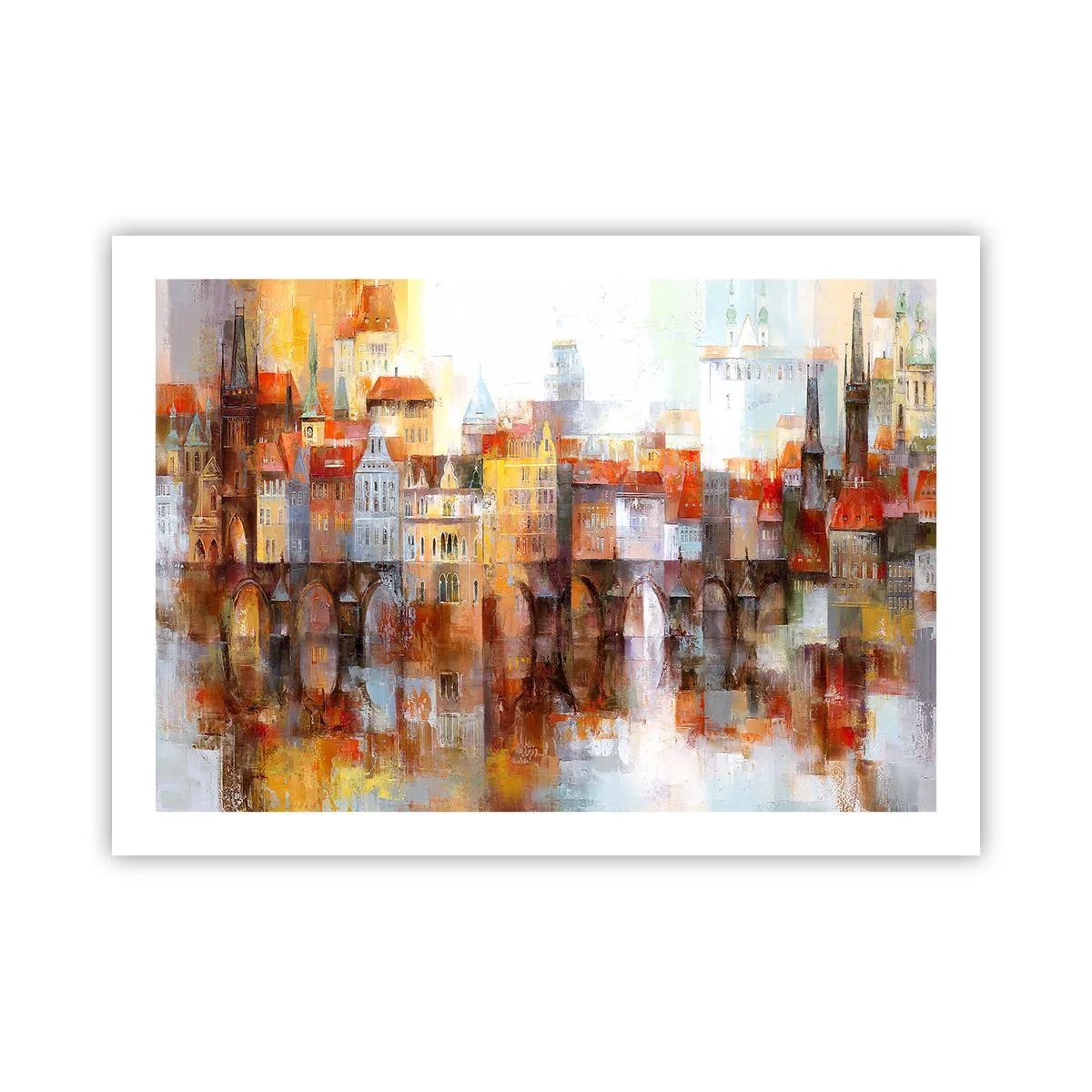 Poster - Schön ist es auch unter der Brücke - 70x50 cm