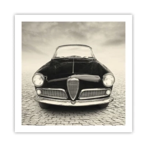 Poster - Man muss mich einfach lieben - 60x60 cm