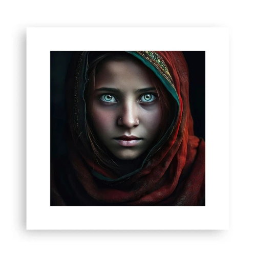Poster - Prinzessin aus dem Osten - 30x30 cm
