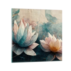 Glasbild - Bild auf glas - Seesterne - 30x30 cm