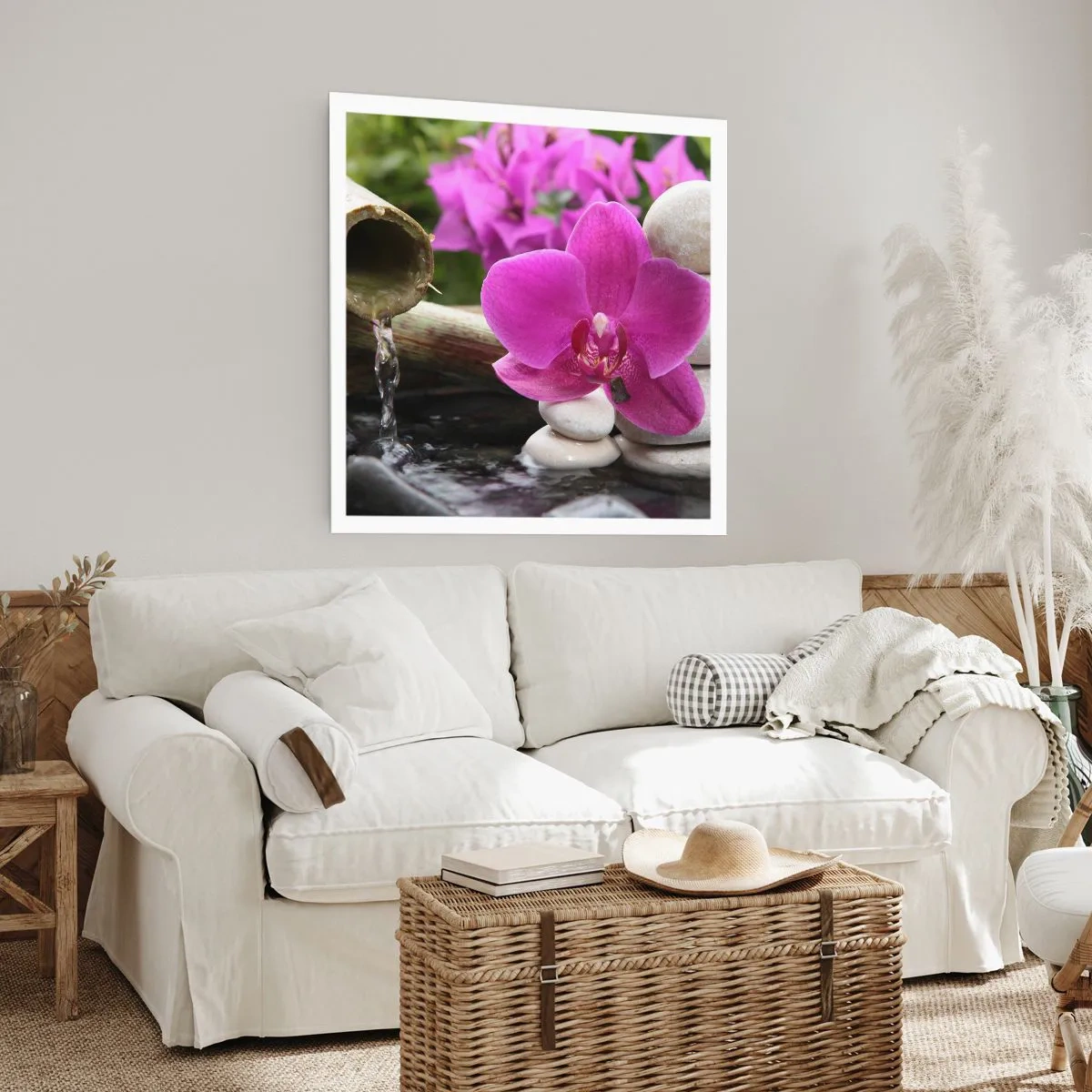 Poster - Du ruhst dich schon aus - 50x50 cm