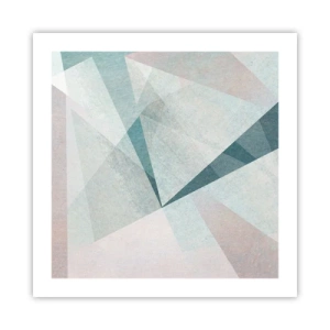 Poster - Einfach aber dynamisch - 50x50 cm