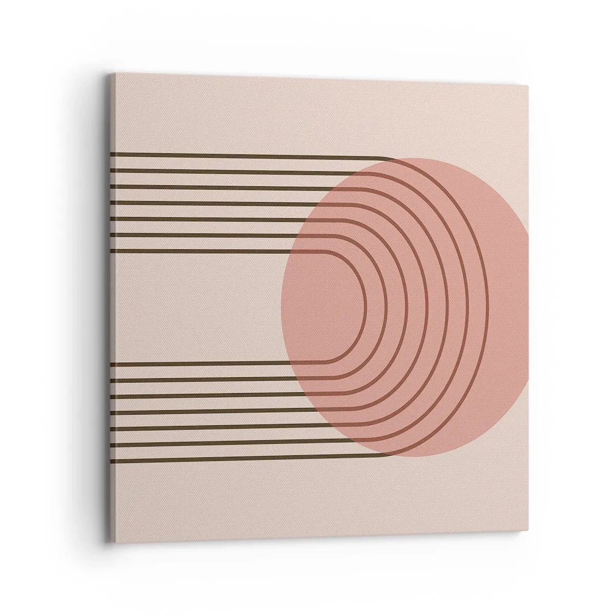 Bild auf Leinwand - Leinwandbild - Unwiderstehliche Anziehungskraft - 70x70 cm