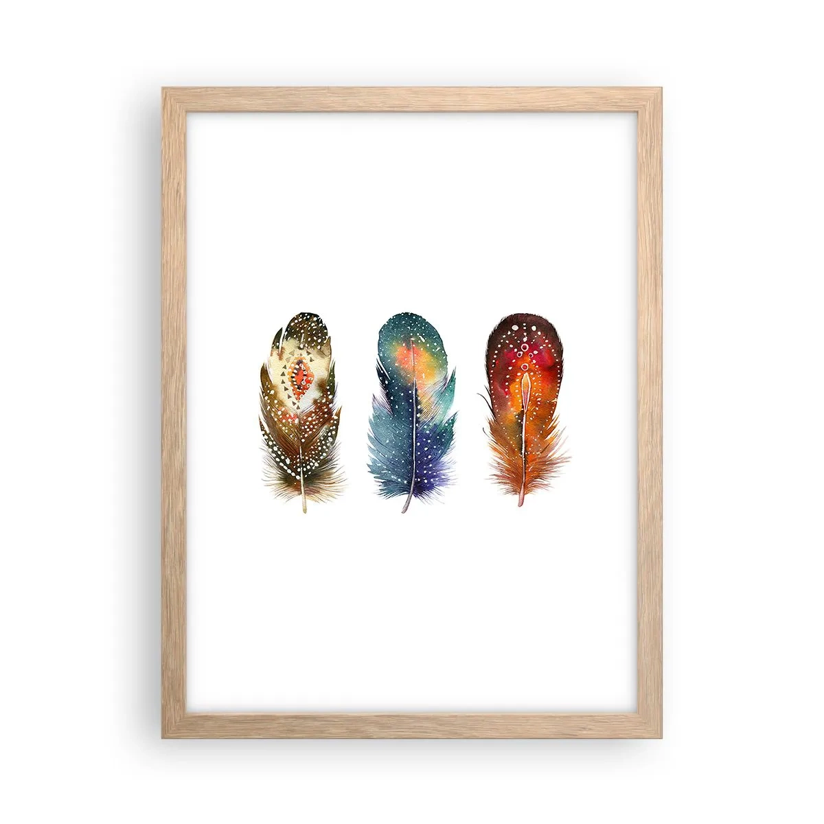 Poster in einem Rahmen aus heller Eiche - Rituale, Zeremonien, Geheimnisse - 30x40 cm