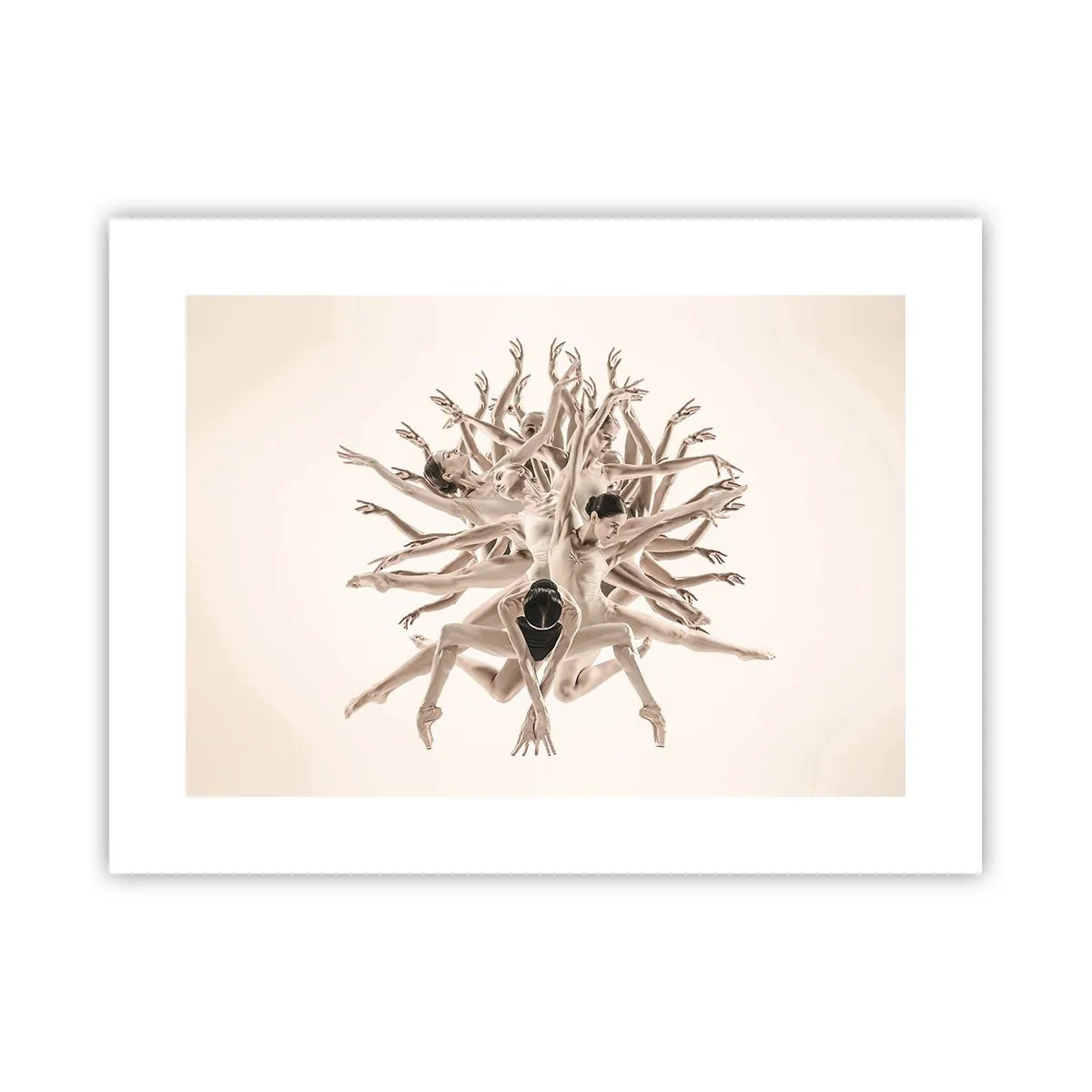 Poster - Aufblühen im Tanz - 40x30 cm