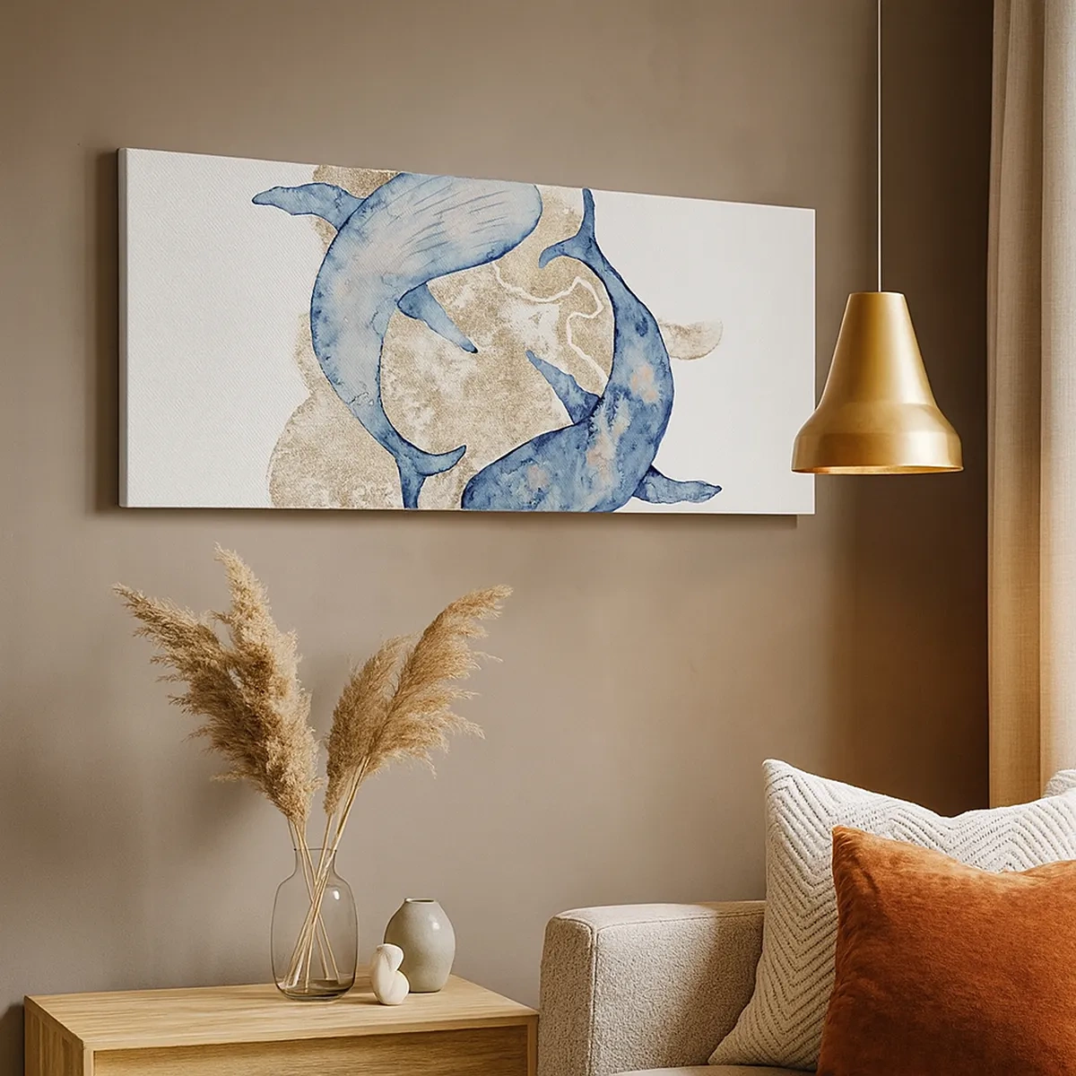 Bild auf Leinwand - Leinwandbild - Freundschaft oder Liebe? - 30x30 cm