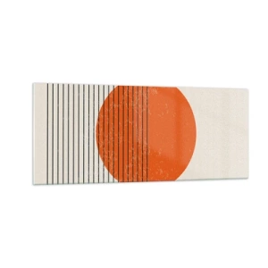 Glasbild - Bild auf glas - Immer die Sonne - 100x40 cm