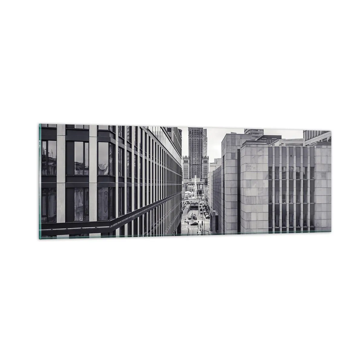 Glasbild - Bild auf glas - Warschauer Tal - 90x30 cm