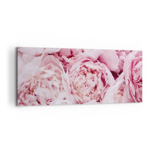 Bild auf Leinwand - Leinwandbild - Anschmiegsam und duftend - 100x40 cm