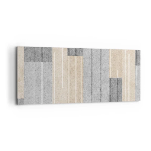 Bild auf Leinwand - Leinwandbild - Komposition: Vertikal halten - 100x40 cm