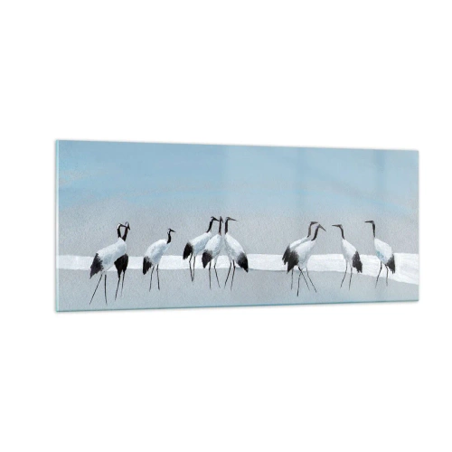 Glasbild - Bild auf glas - Nach einem heißen Tag - 100x40 cm