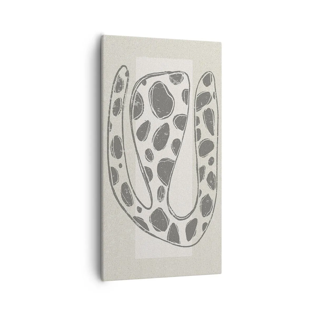 Bild auf Leinwand - Leinwandbild - Seltsame Kreatur - 55x100 cm