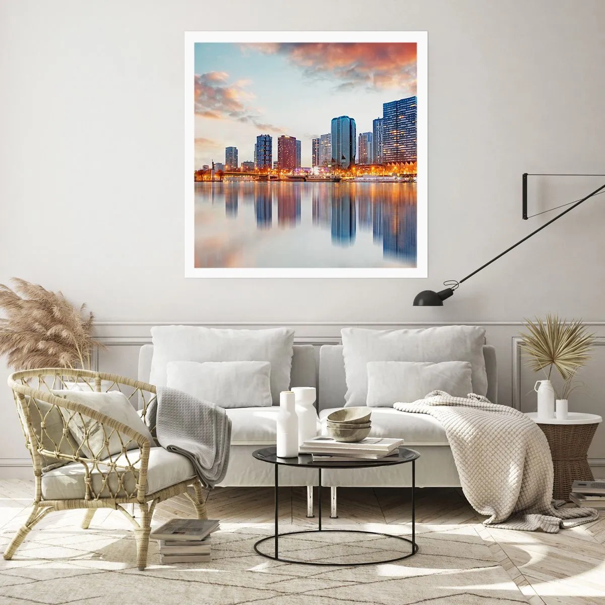 Poster - Die monumentale Ruhe von Paris - 40x40 cm