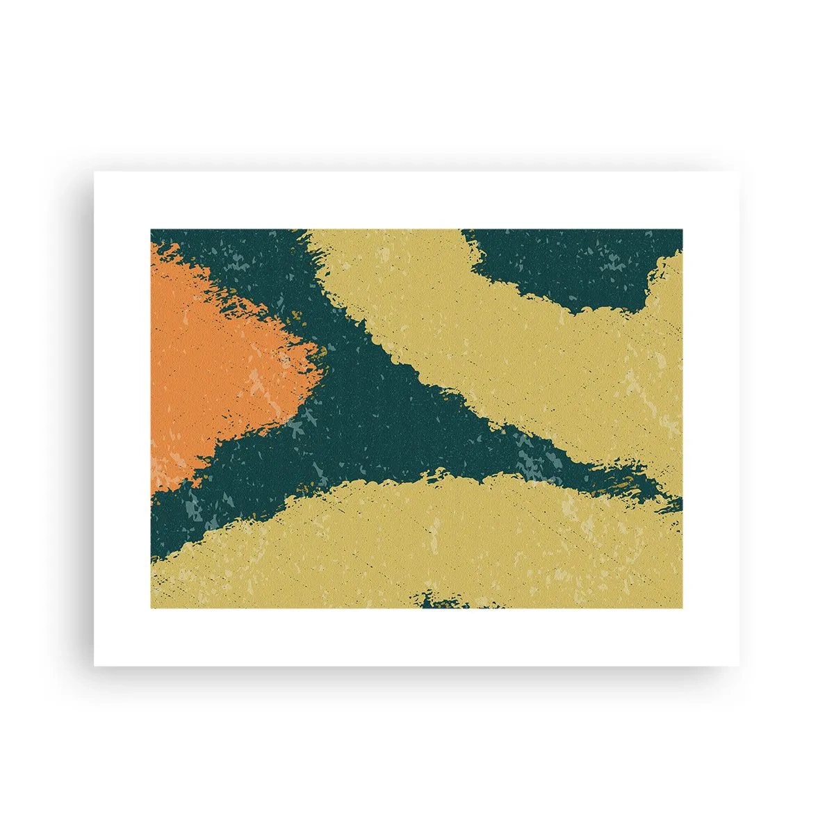 Poster - Abstraktion – langsame Bewegung - 40x30 cm