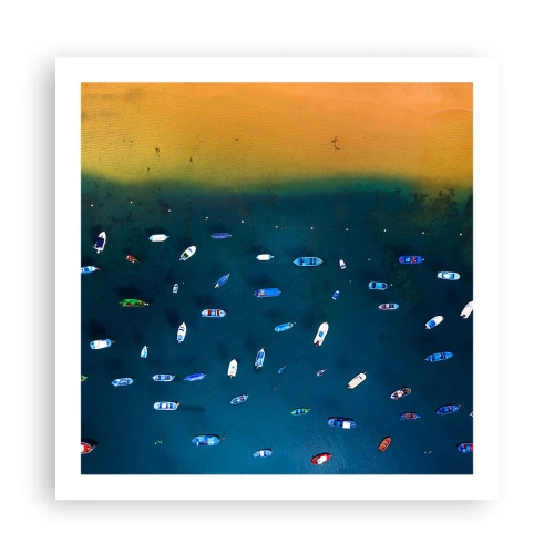 Poster - Feiertagsspiel - 60x60 cm