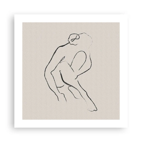 Poster - Intime Skizze - 50x50 cm