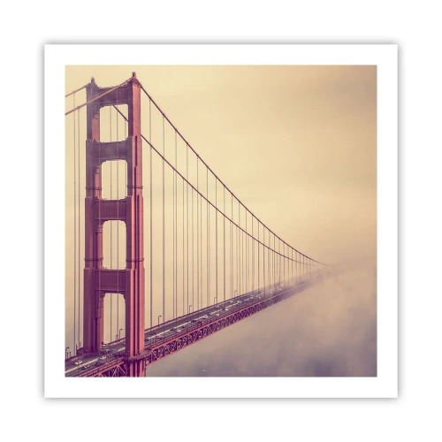 Poster - Zwischen Himmel und Erde - 60x60 cm