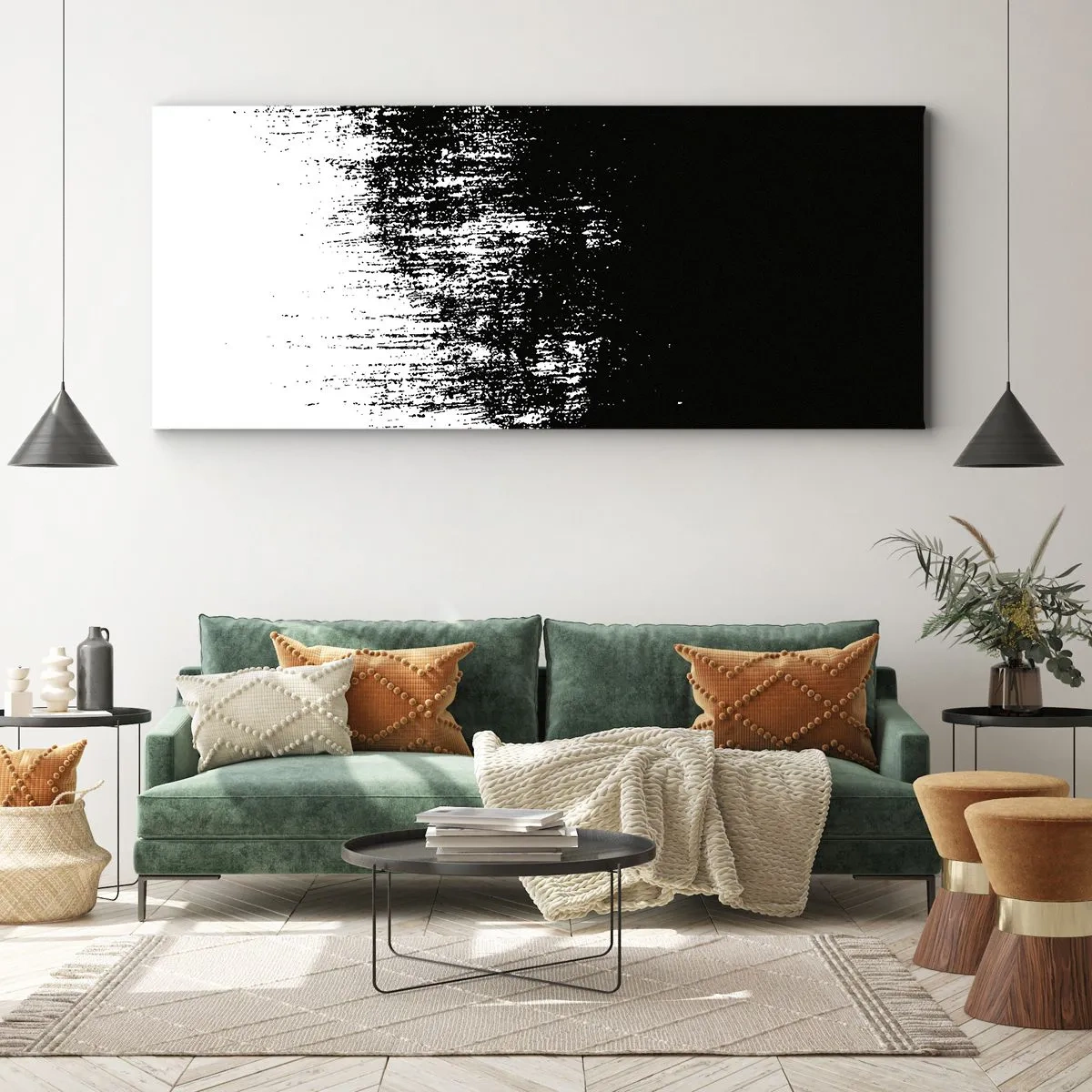 Bild auf Leinwand - Leinwandbild - Und der Gewinner ist ... - 100x40 cm