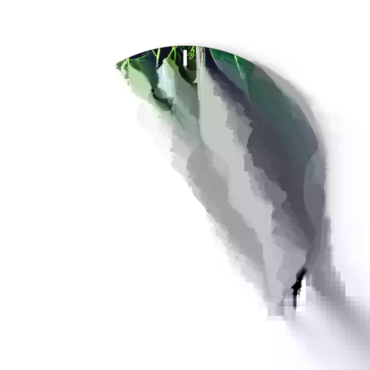 Wanduhr - Glasuhr - Bunte Gewürze und Kräuter auf Löffeln angeordnet - 30x30cm - Kulinarische Magie - Moderne Wanddekoration für Wohnzimmer, Küche und Schlafzimmer ARTTOR