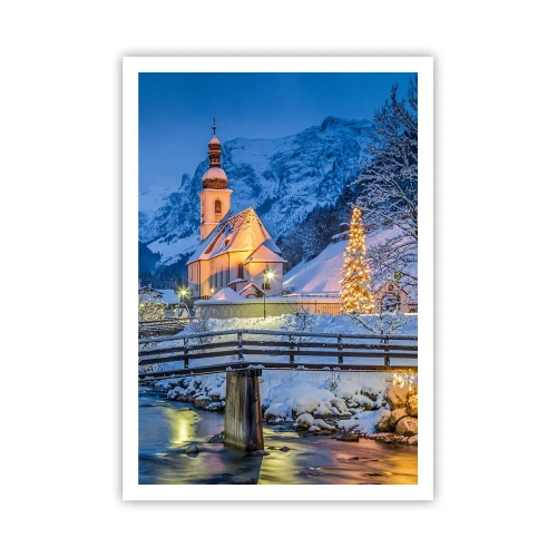 Poster - Weihnachtsgeist - 70x100 cm