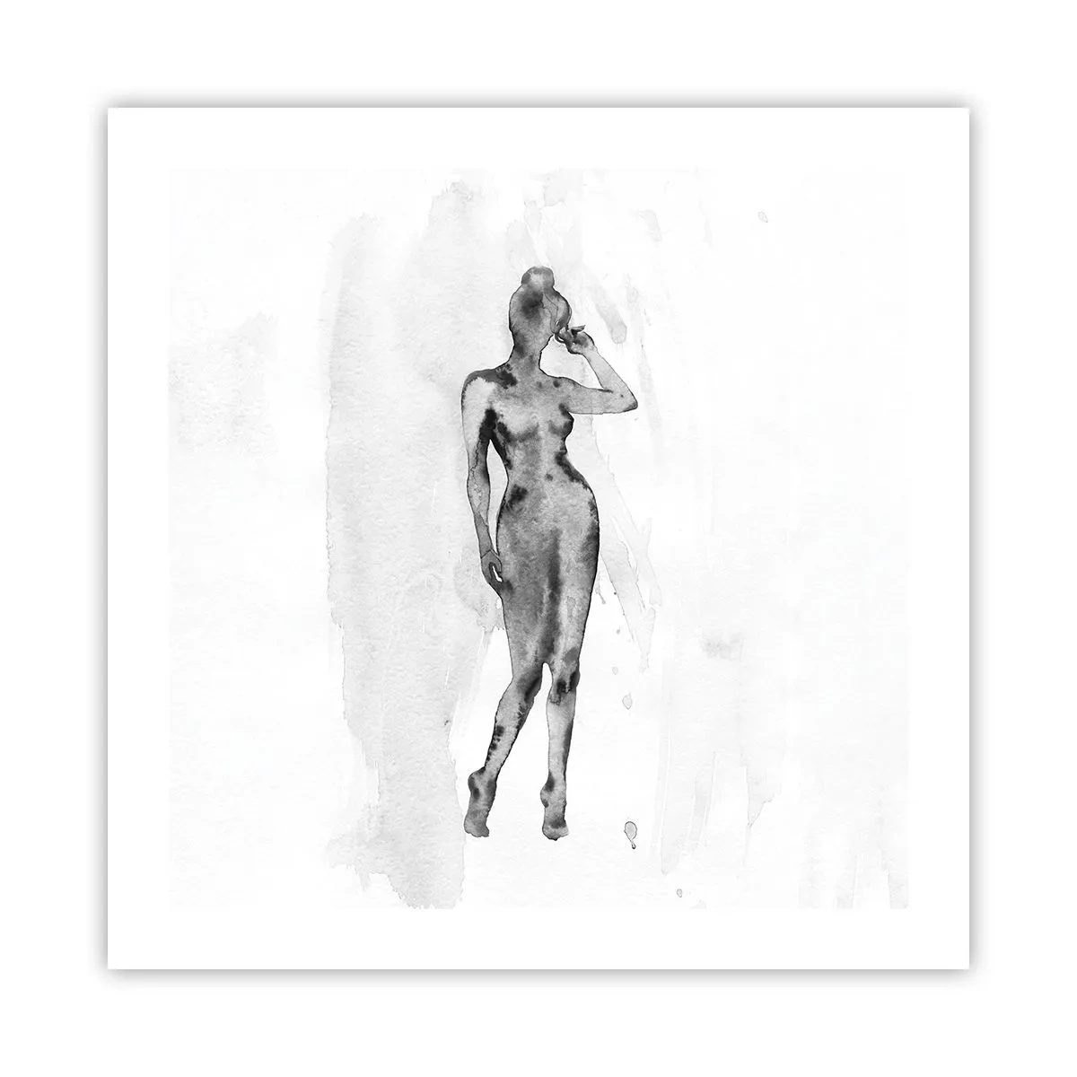 Poster - Eine Studie über das Ideal der Weiblichkeit - 50x50 cm