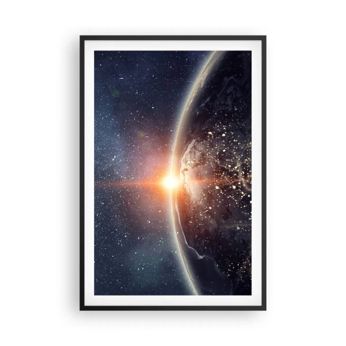 Poster in einem schwarzem Rahmen - In einer neuen Perspektive - 61x91 cm