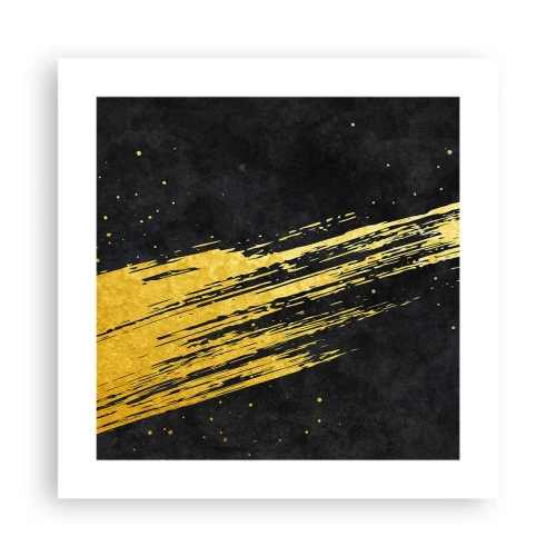 Poster - Sprung in den Hyperraum - 40x40 cm