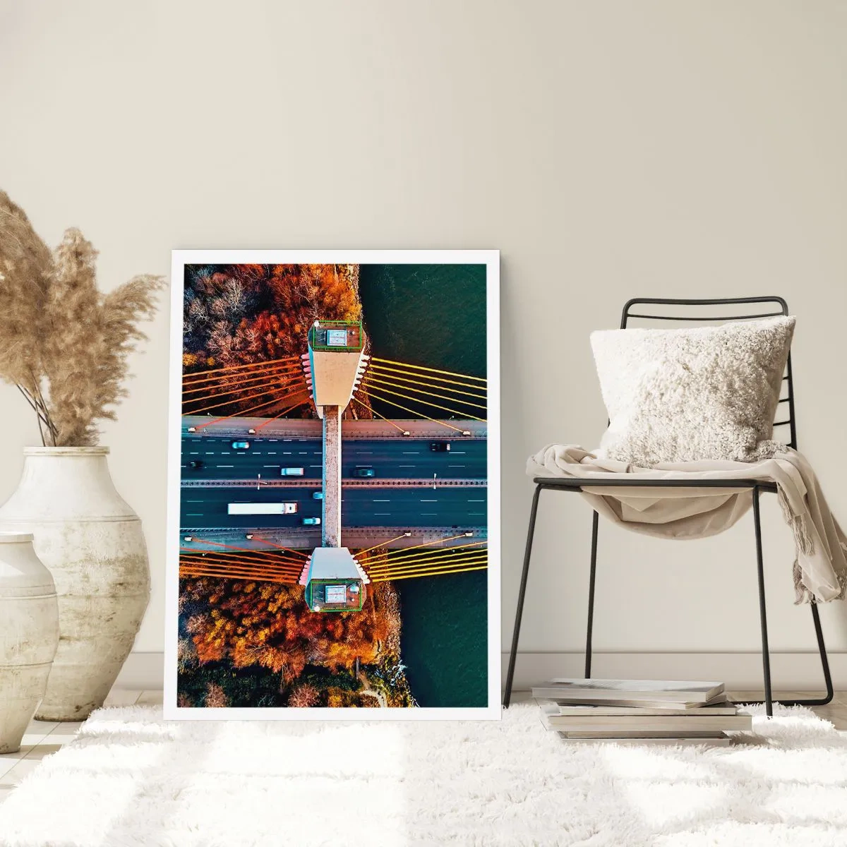 Poster - Jenseits der Gewässer, jenseits der Wälder - 70x100 cm