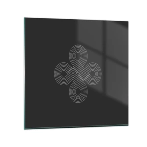 Glasbild - Bild auf glas - Im keltischen Geist - 30x30 cm