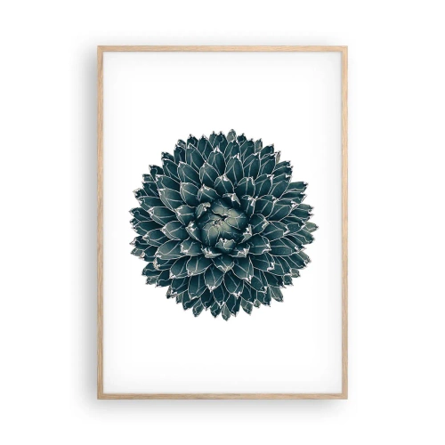 Poster in einem Rahmen aus heller Eiche - Stern der Wüste - 70x100 cm